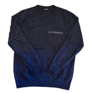 NAADAM Dark Gray Cashmere Crew Sweater